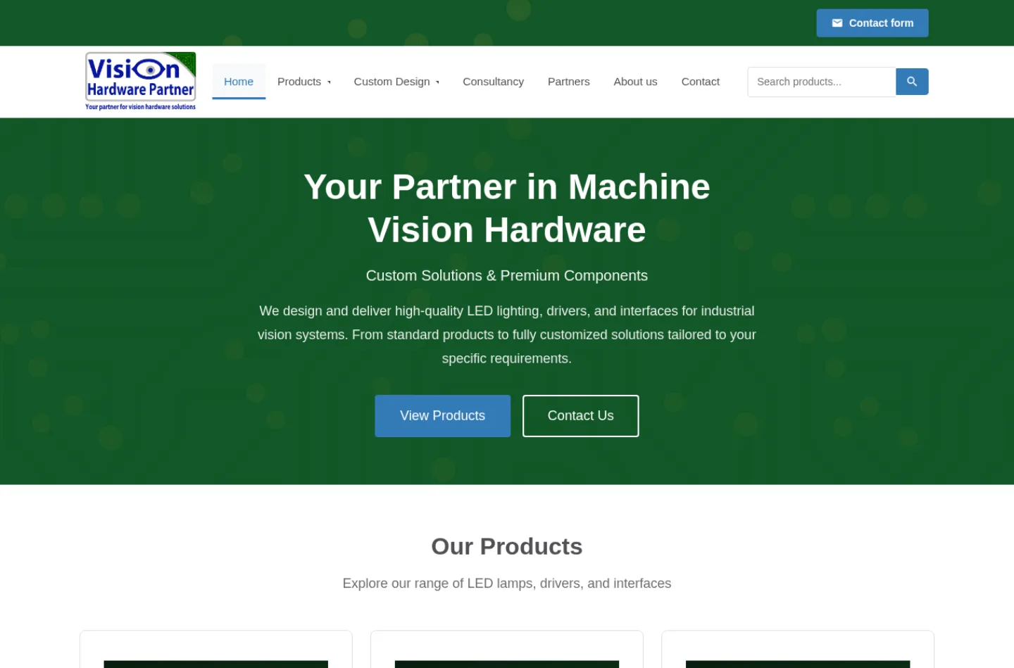 Vision Hardware Partner
